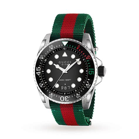 orologio gucci dive man|gucci men's watches.